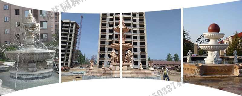 大型噴泉廠家，景觀噴泉安裝，大型石雕噴泉