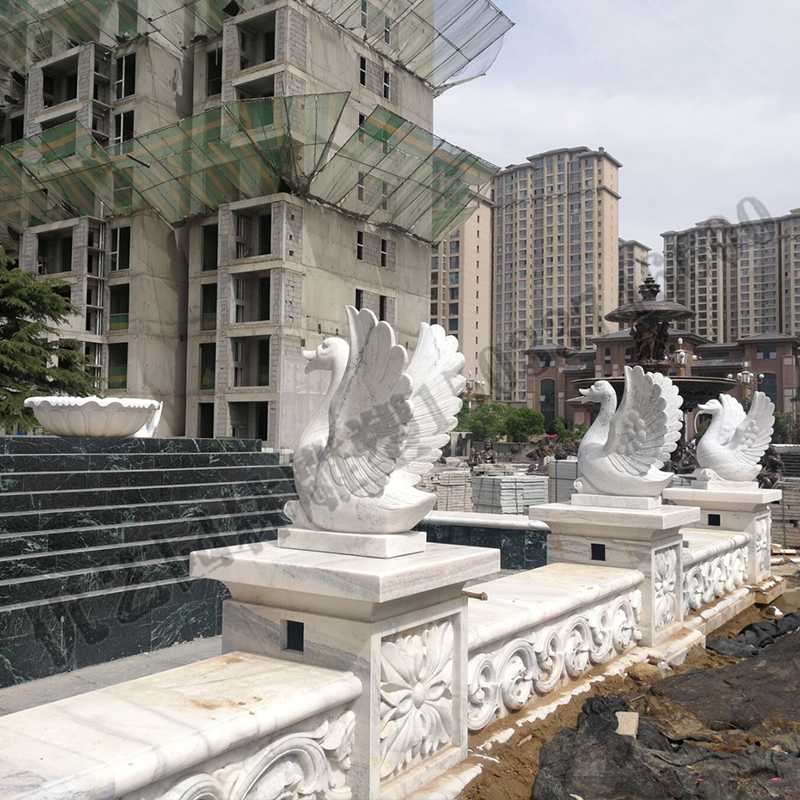 石雕噴泉，石雕天鵝噴泉，大理石天鵝噴泉2.jpg