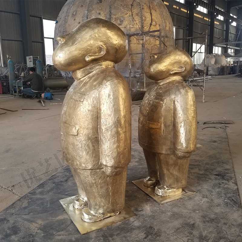 銅兒童雕塑,銅小孩雕塑